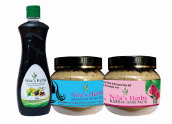 Nila's Herbal Hair Care Combo