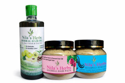 Nila's Herbal Hair Care Combo